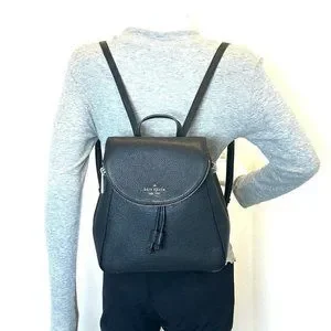kate spade | Bags | On Sale Kate Spade 4348 Black Leila Flap  display picture 2